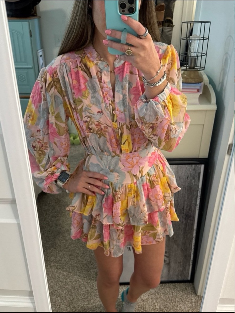 Olivaceous Brami Mini Dress